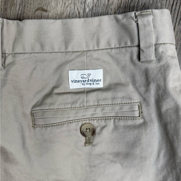 Vineyard Vines • Flat Front Khaki Shorts - Picture 4 of 6